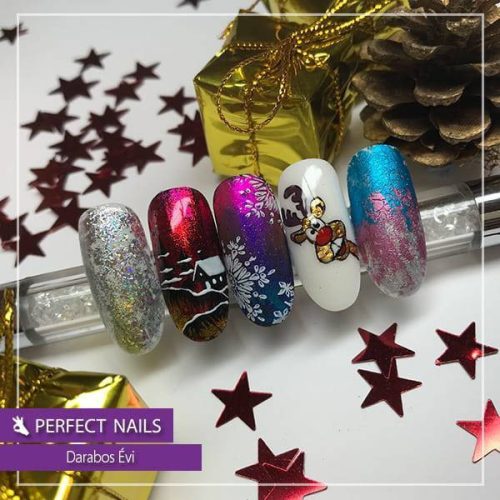 Transzferfólia Készlet - Rainbow - 10db