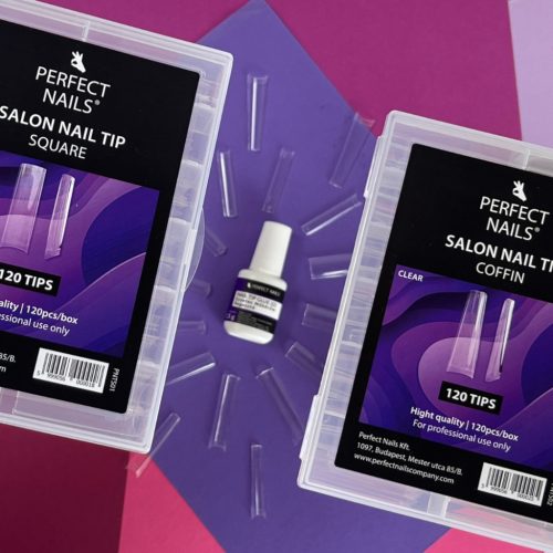 Salon Műköröm Tip készlet - Square