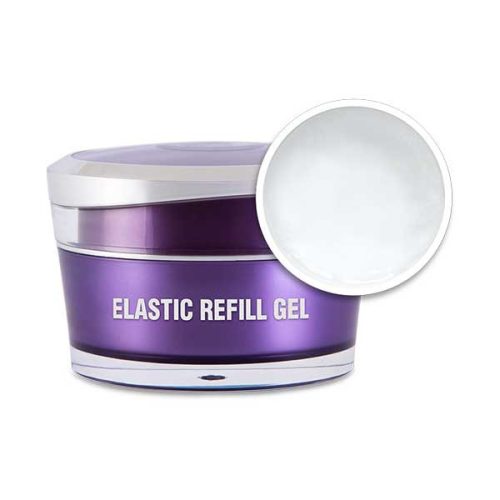 Elastic Refill Gel - Átlátszó Műkörömépítő zselé 15g