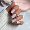 Elastic - Rubber Base Gel - Ecsetes Műkörömépítő Zselé 8ml - Latte Pink