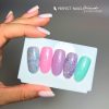 Color Rubber Base Gel - Színezett Alapzselé 4ml - Shimmer Mint