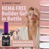 HEMA FREE Builder Gel in Bottle - Színezett üveges építőzselé 15ml - Latte White