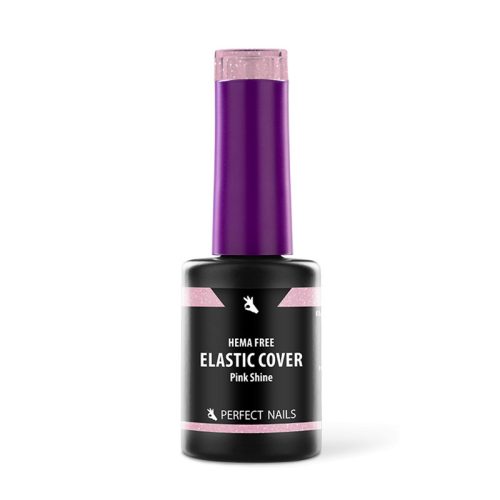 Elastic Cover Base Gel - Hema Free Erősített Gél Lakk Alap - Pink Shine- 8ml