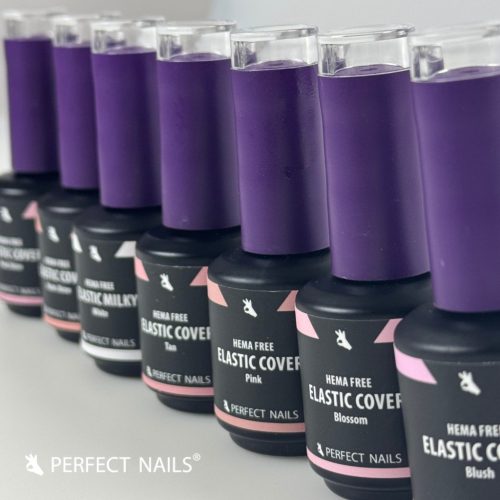 Elastic Cover Base Gel - Hema Free Erősített Gél Lakk Alap - Pink Shine- 15ml