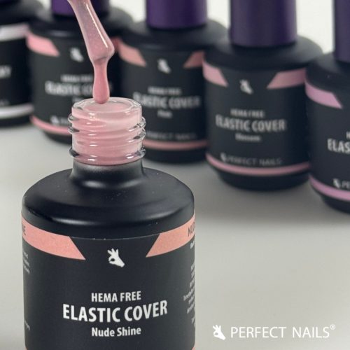 Elastic Cover Base Gel - Hema Free Erősített Gél Lakk Alap - Nude Shine - 8ml