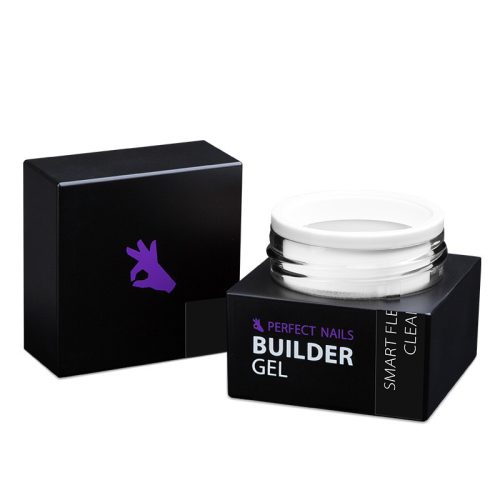 Smart Flex Gel Átlátszó Műkörömépítő Zselé - Clear 15g