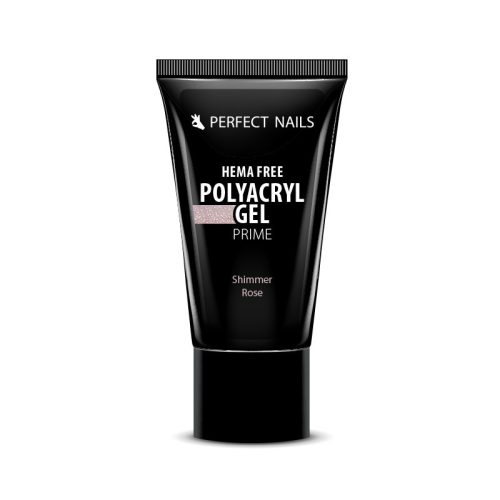 PolyAcryl Gel Prime - Hema Free Tubusos Polygel - Shimmer Rose 30g