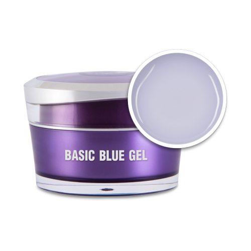 Basic Blue Gel - Műkörömépítő Zselé 15g