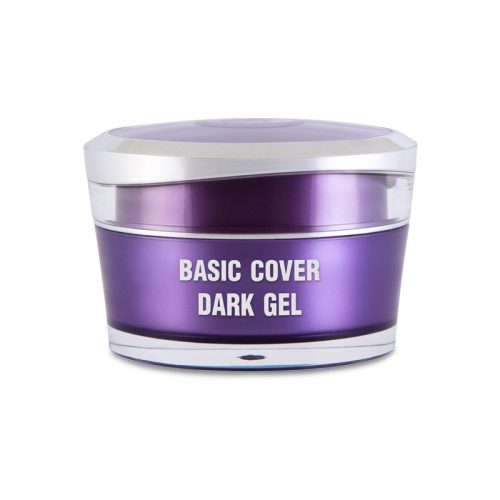 Basic Cover Dark Gel - Körömágyhosszabbító Zselé 15g