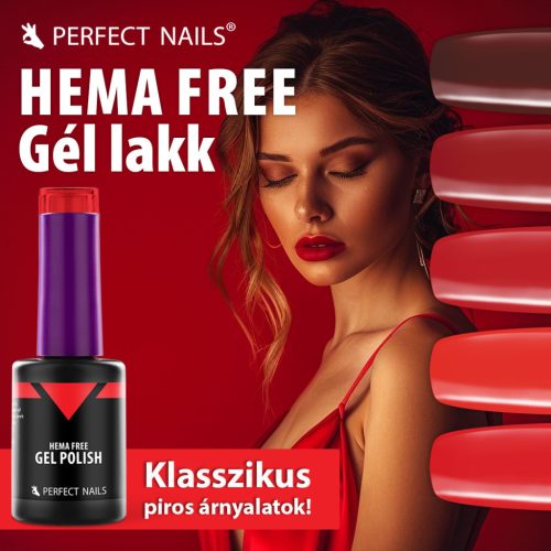 HEMA FREE Gél Lakk - Apple Red - 4ml
