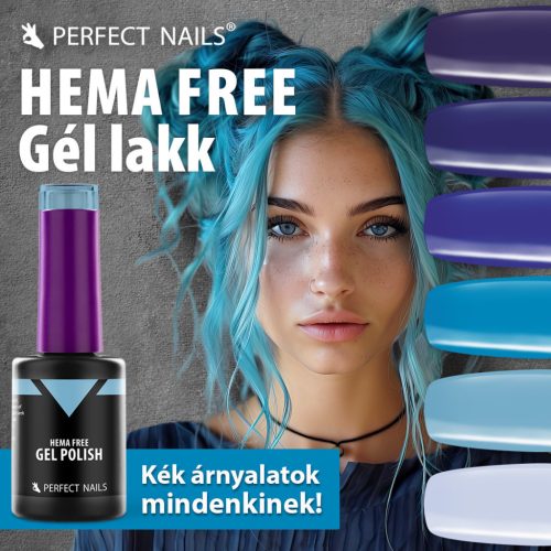 HEMA FREE Gél Lakk - Royal Blue - 4ml
