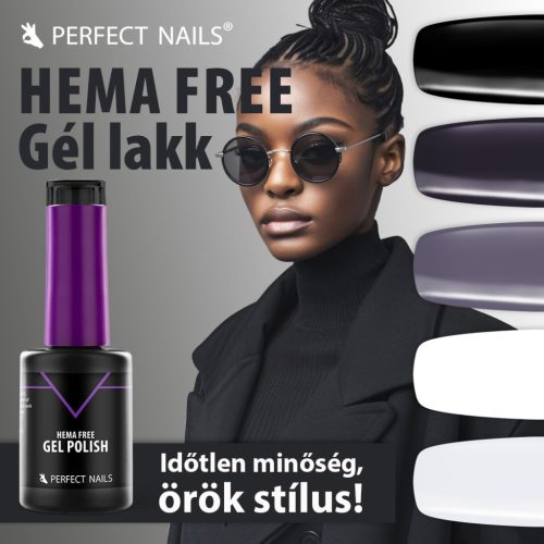 HEMA FREE Gél Lakk HF048 8ml - Black