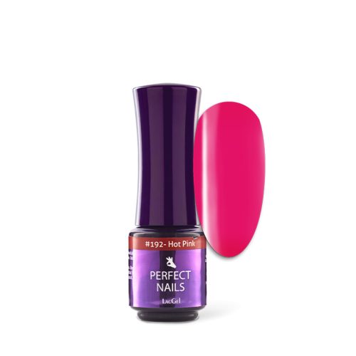 LacGel #192 Gél Lakk 4ml - Hot Pink - Lipstick