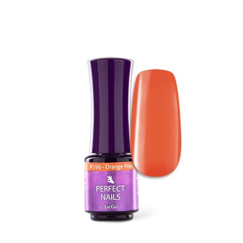 LacGel #196 Gél Lakk 4ml - Orange Peel - Summer Dress Code