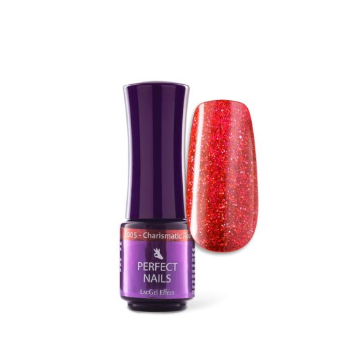 LacGel Effect E005 Gél Lakk 4ml - Charismatic Red - Winter Wonderland