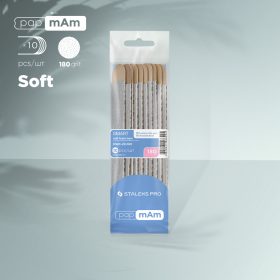   Staleks Pro Smart Soft papmAm eldobható reszelő 10 db DWC-20-180