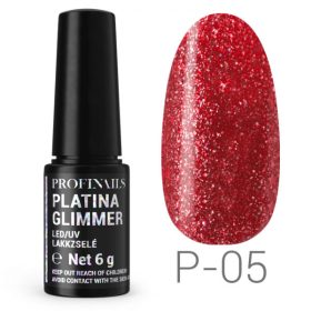 Profinails - Platina Glimmer Gél Lakk 6 gr P05