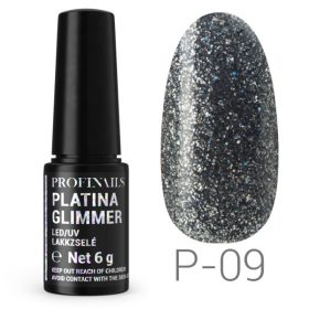Profinails - Platina Glimmer Gél Lakk 6 gr P09