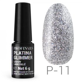Profinails - Platina Glimmer Gél Lakk 6 gr P11