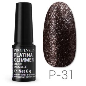 Profinails - Platina Glimmer Gél Lakk 6 gr P31