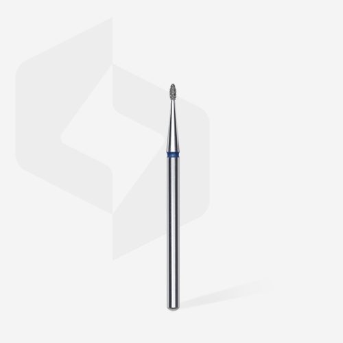Staleks Gyémánt csiszolófej - "drop" kék 1,2 mm/3 mm - FA50B012/3