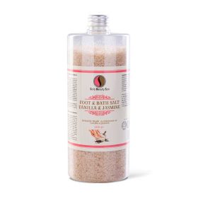   Relaxáló Fürdősó és Lábáztató Só - Vanília és Jázmin - 1320g