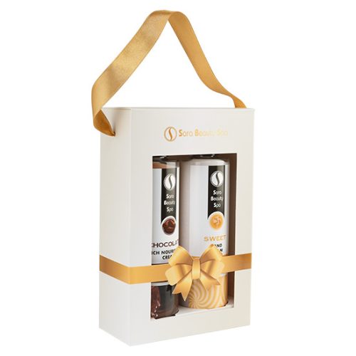 Csokoládés Tápláló Krém és SWEET Bőrpuhító Kézkrém Ajándékcsomag
