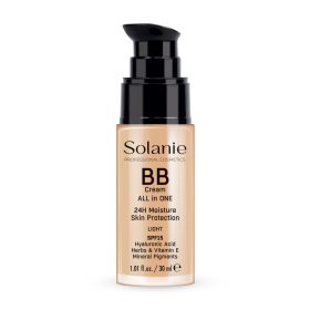   Solanie BB krém hialuronsavval és fényvédővel SPF15 - világos 30ml