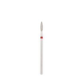   Divinity Gyémánt csiszolófej "flame" sharp piros L- 8,0 mm, 2,1 mm DBS-243R.021.SH