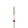 Divinity Gyémánt csiszolófej "flame" sharp piros L- 8,0 mm, 2,1 mm DBS-243R.021.SH