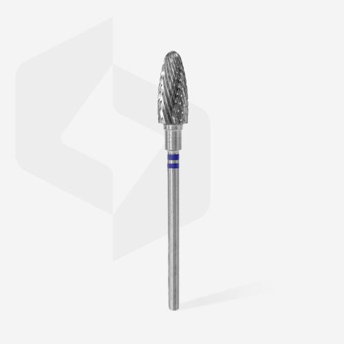 Staleks Karbid csiszolófej balkezeseknek - "corn" kék - FT91B060/14