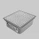 ÜLKA Beépített Porelszívó Premium Szürke