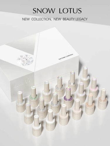 Venalisa Gél Lakk szett - V4 - Snow Lotus - 18 db szín (10 ml)