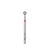 ÜLKA Gyémánt csiszolófej "ball" red 4 mm B040-F