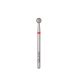 ÜLKA Gyémánt csiszolófej "ball" red 4 mm B040-F