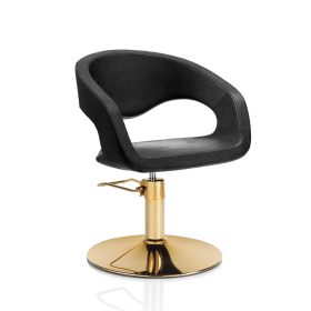 Gold Hair Wave fodrász szék - kör talp