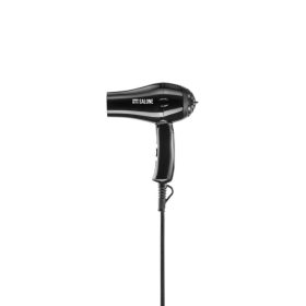 Mini Salone összecsukható utazó hajszárító fekete