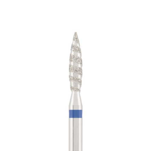 Divinity Gyémánt csiszolófej "tornado" kék L- 10,0 mm, 2,3 mm DBS-243B.023T
