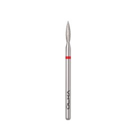   ÜLKA Gyémánt csiszolófej "flame" red 2,1 mm / 10 mm F2110-F