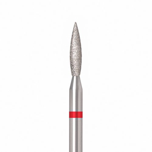 ÜLKA Gyémánt csiszolófej "flame" red 2,1 mm / 10 mm F2110-F