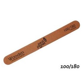 Aphro Nails Fa körömreszelő 100/180 barna