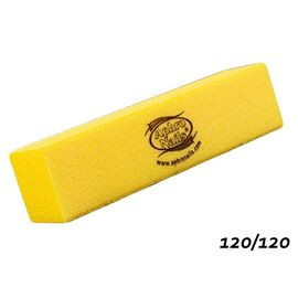 Aphro Nails buffer tömbreszelő citromsárga 120/120