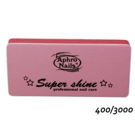 Aphro Nails super shiner tömb (szuper fény körömpolírozó) Pink
