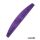 Aphro Nails vízálló csónak reszelő lila 100/180