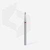 Staleks Gyémánt csiszolófej - "bud" piros 1,2 mm/3 mm - FA50R012/3