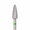 ÜLKA Keményfém csiszolófej "corn" green 5 mm / 13 mm C513-C
