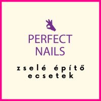 Perfect Nails zselé építő ecsetek