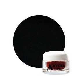 Aphro Nails színes zselé Jet Black (fekete) 5ml