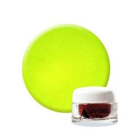 Aphro Nails színes zselé Neon Yellow 5ml