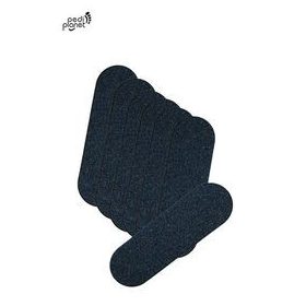   Pedi Planet sarokreszelő lap fekete "80" (20db) FÉM nyelű sarokreszelőhöz